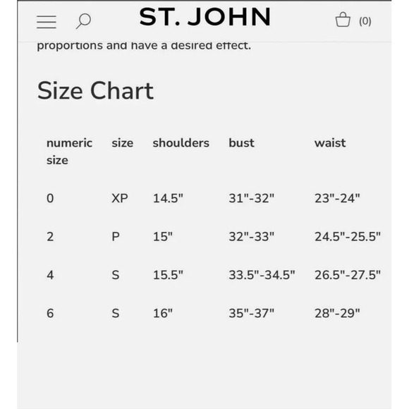 St John Knits Sport Corduroy Fabric Jacket Caramel Size P NWT MSRP $900 - Picture 16 of 16